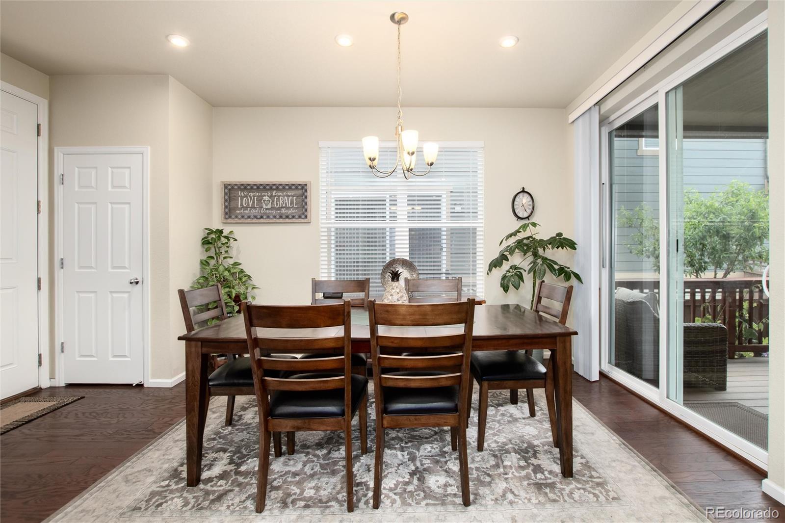 Dining area
