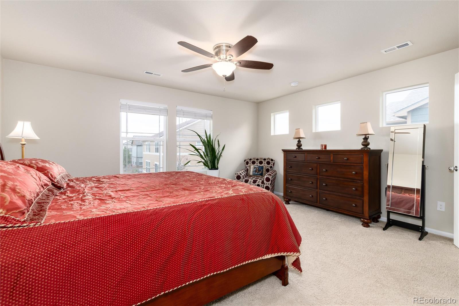 Primary bedroom suite